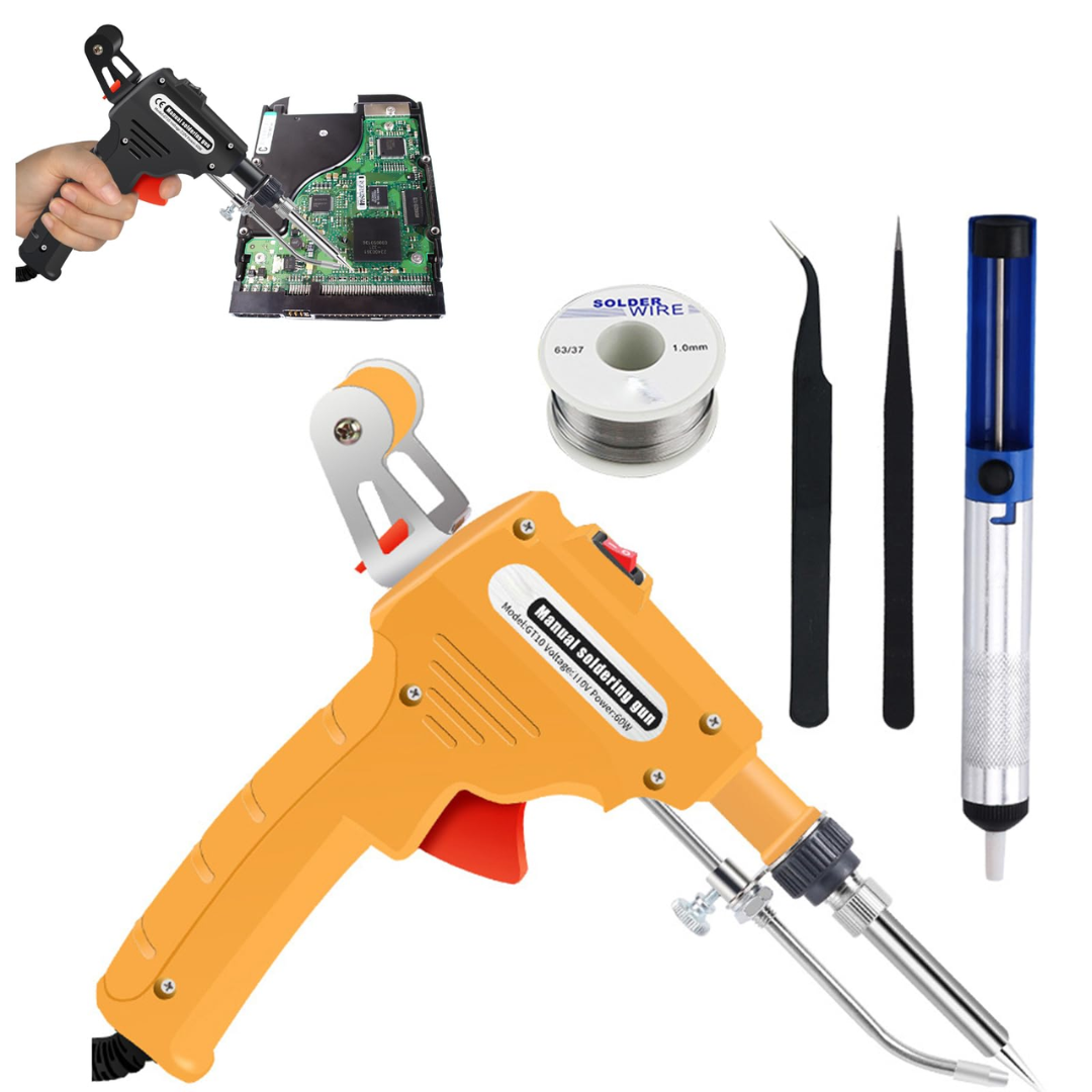 Kit Pistola Para Soldar + Pinza